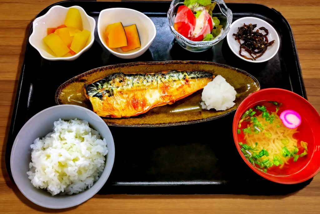 宇都宮市金治のランチ・焼きさば定食