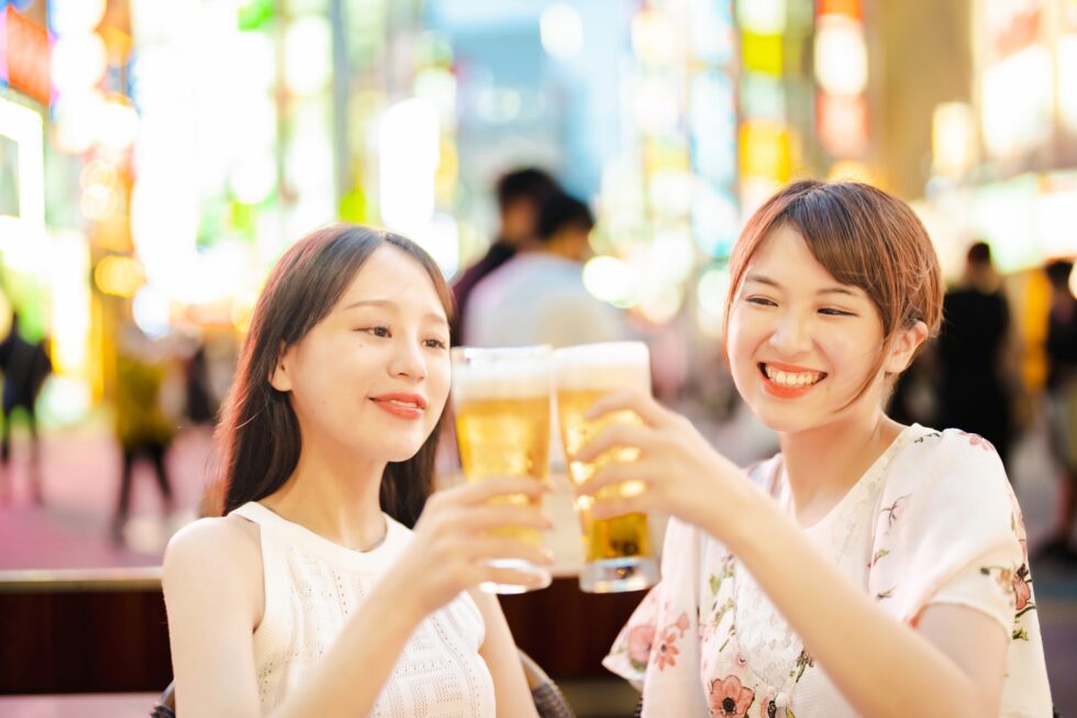 ビールで乾杯・宇都宮市金治