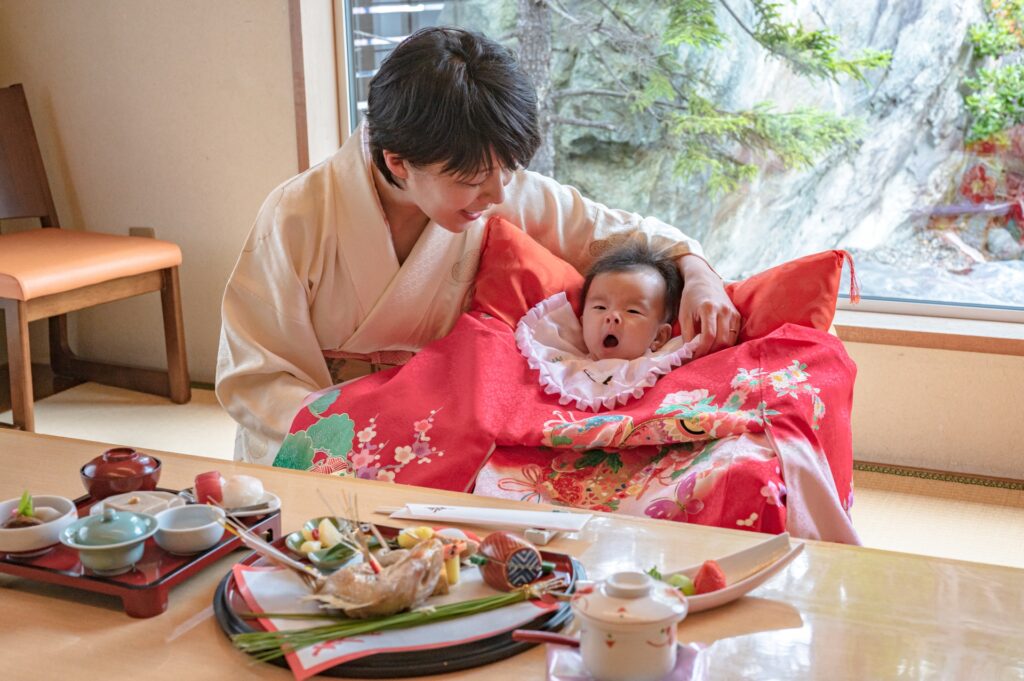 金治の祝い膳・お食い初め