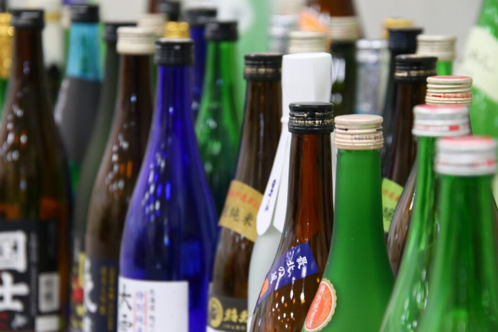 日本酒の勢ぞろい